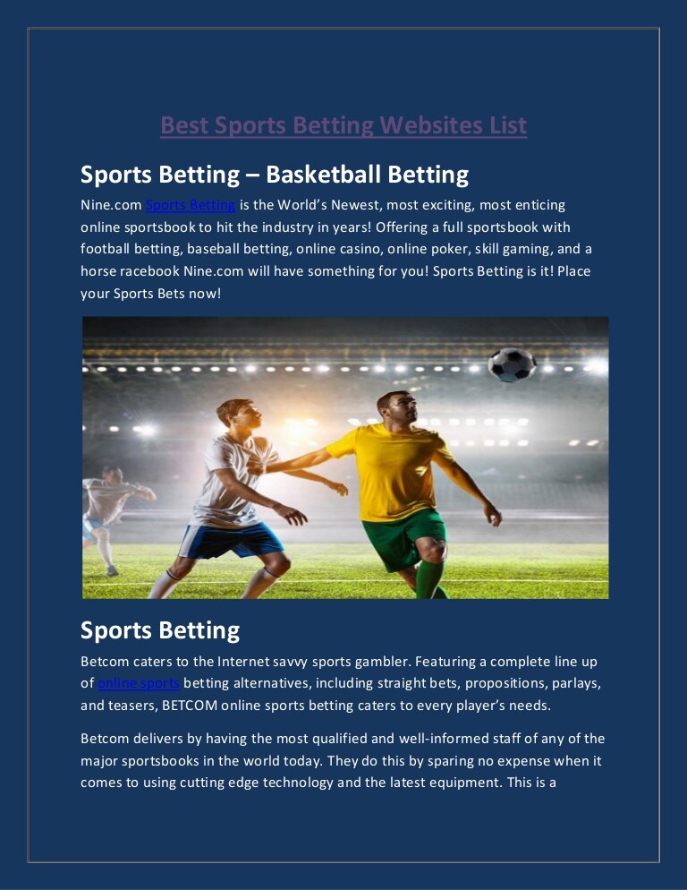 gambling online sportsbook