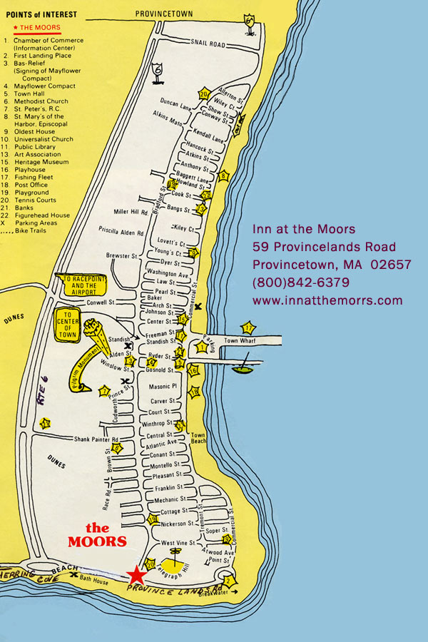 Map of Provincetown
